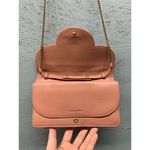 See By Chloe See by Chloé Women's‎ Leather Crossbody Bag Pink Chain Strap Flap Purse Photo 8