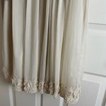 Free People  Ivory Etheral Embellished Chiffon Mini Dress-small Photo 8