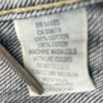 American Eagle OUTFITTERS Women’s Distressed Denim Jacket Size Small Petite Photo 5