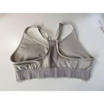 PINK - Victoria's Secret PINK Ultimate Lightly Lined Sports‎ Bra - Gray with Pink Logo, Size Small, EUC Photo 2