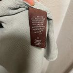 Green Ruffle Floral Embroidered Lightweight Coverup Cardigan Gray Size M Photo 5