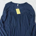A New Day  Dark Blue Women's Blouse Photo 0