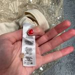 Adrianna Papell  Cream Sequin Blouse NWT Photo 7