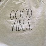 Rae Dunn  “GOOD VIBES” Studio Reglan Sweatshirt, size Small Photo 1