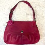 Coach Y2K  Pink F13729 Flap Hobo Shoulder Bag Photo 0