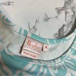 Persifor floral print dress Tiffany blue and white Sz M Size M Photo 2