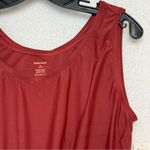 NWT Honey mark. Sage Romper Terracotta Medium Women Modest Swimsuit Beach Brown Photo 8