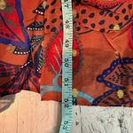 Farm Rio Wild Jungle Brown Midi Dress Size Medium Photo 11