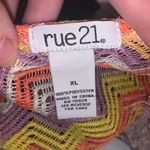 Rue 21  Colorful Crochet Knit Strapless Crop Top Photo 4