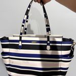 Kate Spade  Kaylie Baby Bag Laurel Way Stripe  Diaper Bag Photo 0
