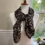 DECJUBA ACCESSORIES Women's Brown Leopard Print Modal Scarf Photo 11
