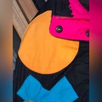 Obermeyer Vintage 1980s  ski suit jumpsuit snow neon shapes colorful skiing board Photo 10