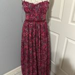 Altar'd State New with tags Deep Pink Cut-Out Sundress with Spaghetti Straps for Wedding Guest Photo 2