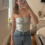 Pull & Bear Metallic Top  Photo 1