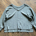 Aerie  Green Sweater Long Sleeve Photo 0