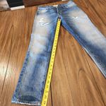 Current/Elliott  The Slouchy mid rise Jeans Button Fly 100% Cotton ankle jeans 23 Photo 5