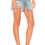 Free People Relaxed & Destroyed Denim Skirt | Size 24 | NWT Photo 4