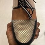 Mossimo Supply Co . rose gold and black sneakers Photo 5