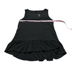 EXPRESS 3/$15  black tank with ruffle at bottom Photo 2