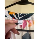 Old Navy  XL white tropical floral V-neck tank top dress Photo 2