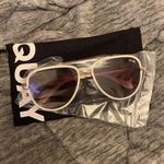Quay Australia Quay aviator white brown sunglasses RARE!!! Photo 0