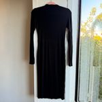 Popular 21  High Neck Long Sleeve Jersey Bodycon Mini Dress size M Photo 4