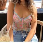 For Love & Lemons ππ Swaying Rose Bustier ~ Large L NWT Photo 9