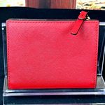 Kate Spade Laurel Way Hazy Rose Small Shawn Red with Roses Inside Photo 9