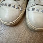 Frye  Ivy Deco Stud White Leather Sneakers 8.5 Photo 1