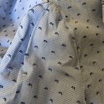 Derek Lam  10 CROSBY Swiss Dot Balloon Sleeve Button Down Shirt Size M Photo 3