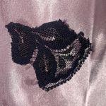 Victoria's Secret Victoria Secret Satin and Lace Rosette Slip Dress Photo 2