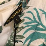 SPIAGGIA DOLCE SWIM COVERUP PALM TREES 🌴 TASSELS MIDI L Size L Photo 5