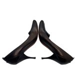 Donald J Pliner Couture Laser Leather Brown Pumps size 8 Photo 5