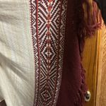 Almost Famous  XL Women's Cardigan OpenFrontShawlPonchoKnitStriped‎ Photo 4