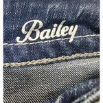Hydraulic Bailey Crop Jeans Size 7/8 Denim Blue Stitching Women's Flip Pockets Photo 4