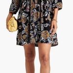 Ba&sh NEW NWT  Volver Gathered Floral Print Crepe Mini Dress Photo 0