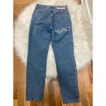 The RAGGED priest jeans size 28 made in turkey butt cut opening blue mom jean Photo 3