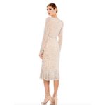 Mac Duggal NWT  Sequin Dress with Embellished Hemline and Belt 10740‎ Sz 12 $498 Photo 3