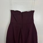 House Of CB  Lucia Strapless Corset Maxi Dress in Grape Size Large Photo 9