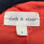 Cloth & Stone Cowgirl Dip Dye Button Front Womens Cottage Core Shirt Size Small Photo 1