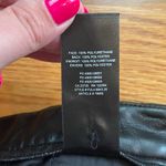 Wilfred aritzia black faux leather shorts size small Photo 3