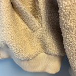 Avec Les Filles Coat Faux Fur Bomber Jacket in Bone (Cream) Sz L NWT Cozy Teddy Photo 12