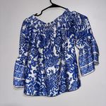 Lilly Pulitzer  Kaori 3/4 Sleeve Off-the-Shoulder Top Photo 1