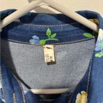 Floral Denim Button Photo 8