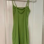 Naked Wardrobe  Get in Line Dress in Kiwi Photo 2