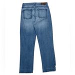 Parker Smith  Blue Denim Jeans with Frayed Hem Photo 1