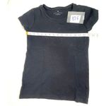 Banana Republic  Black Small Short Sleeve T-Shirt 87F Photo 3