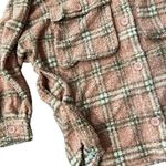 Cozy Coral Pink Teddy Shacket Pink Size L Photo 7