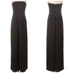 C/MEO COLLECTIVE  Black Strapless Jumpsuit Photo 2
