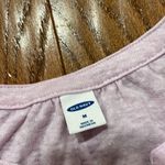 Old Navy  purple linen blend notch tank size m Photo 3